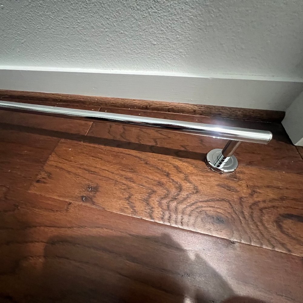 Chrome 24" Towel Rod - Gatco Design Latitude2 Collection